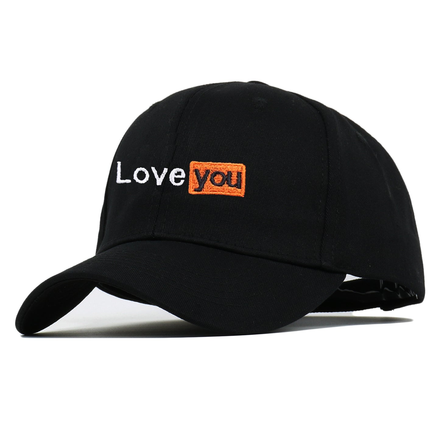 LOVE YOU Embroidered Couples Soft-Top High-Quality Baseball Cap